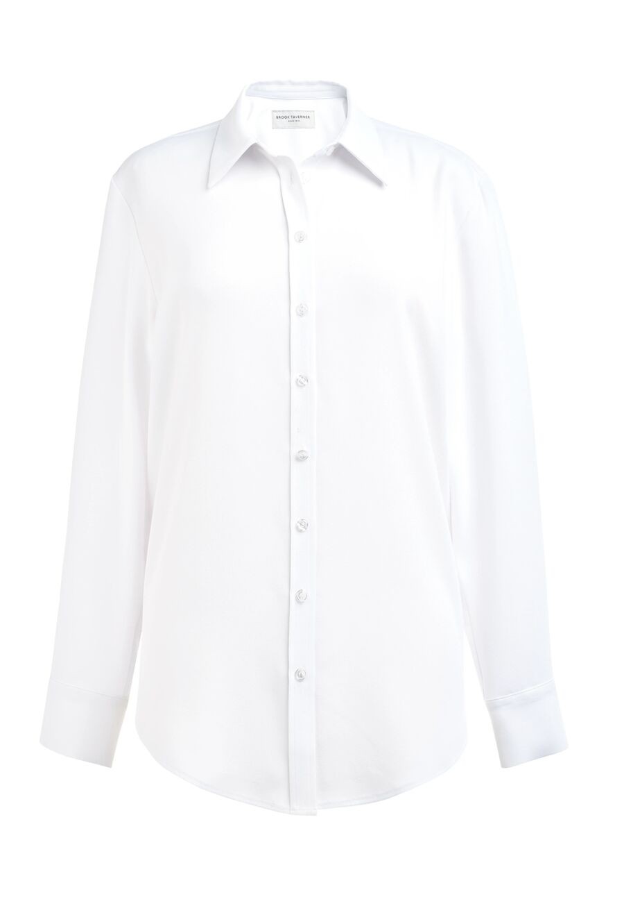 bergamo dress shirts Bergamo New York dress shirt long sleeves Button brown Black Size L