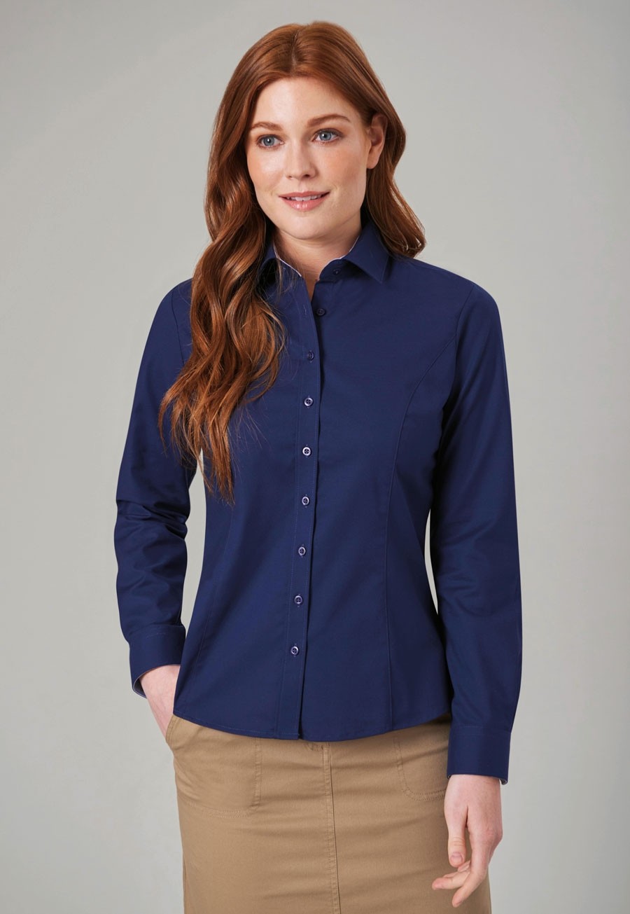 Mirabel Stretch Oxford Shirt