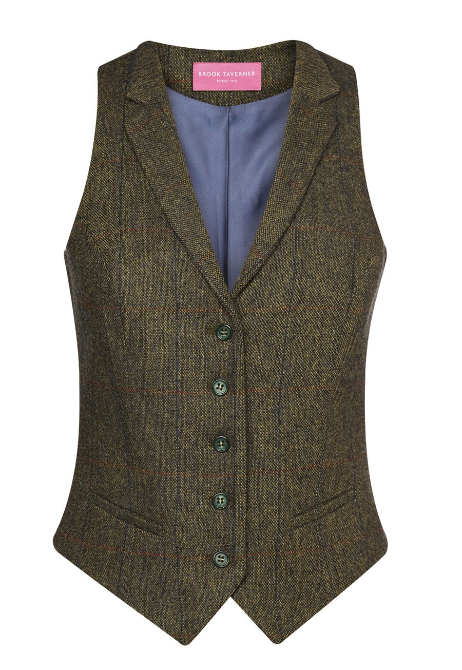 brooks vest womens brown