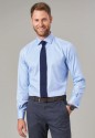 Prato Slim Fit Shirt Cotton Herringbone